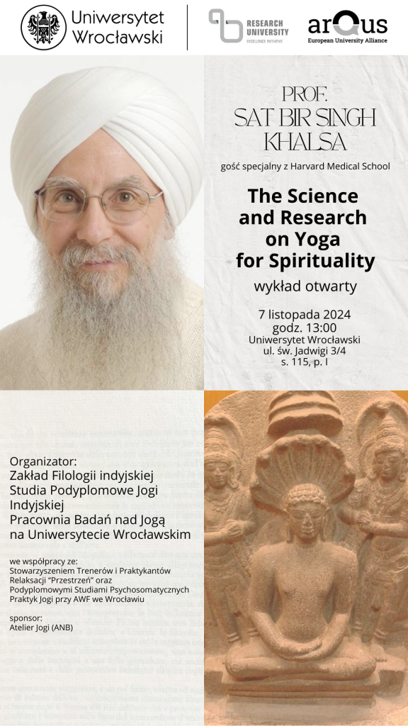 Prof. Khalsa wykład gościnny